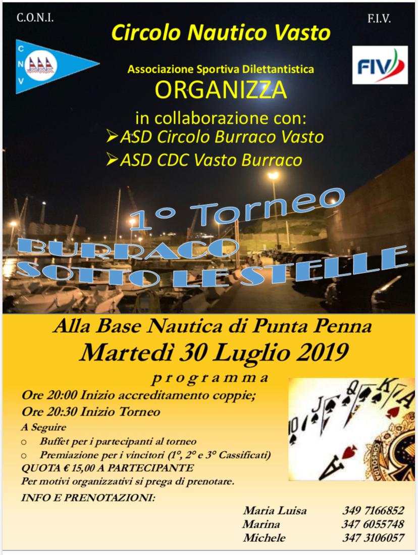 Burraco sotto le stelle – Aggiornamento
